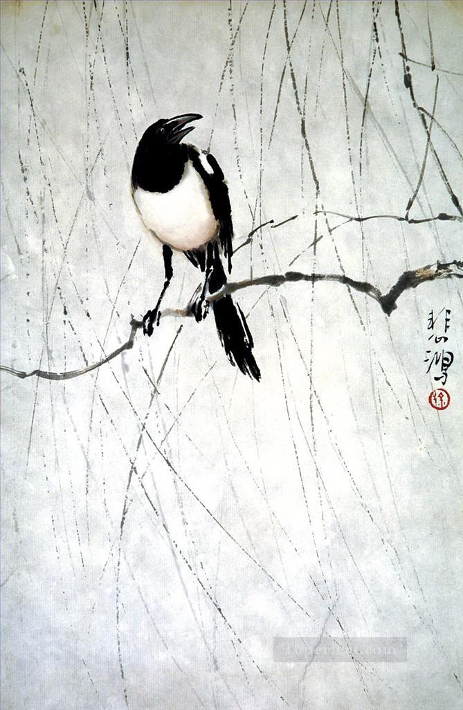 Xu Beihong bird traditional China Oil Paintings